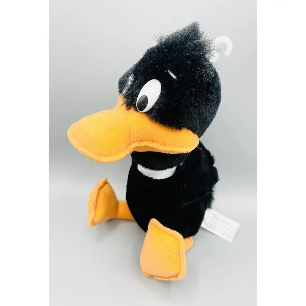 Daffy Duck Plush 12” Looney Tunes Stuffed Animal 24k 1993 Warner Bros